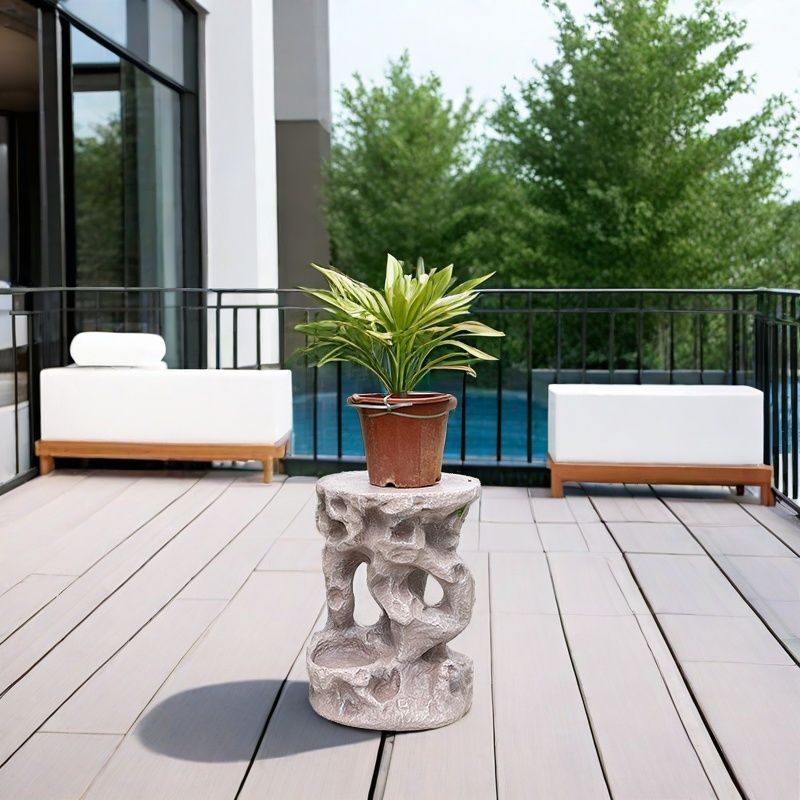 Bonsai Garden Chinese Garden - Chinese Style Outdoor Flower Stand Taihu