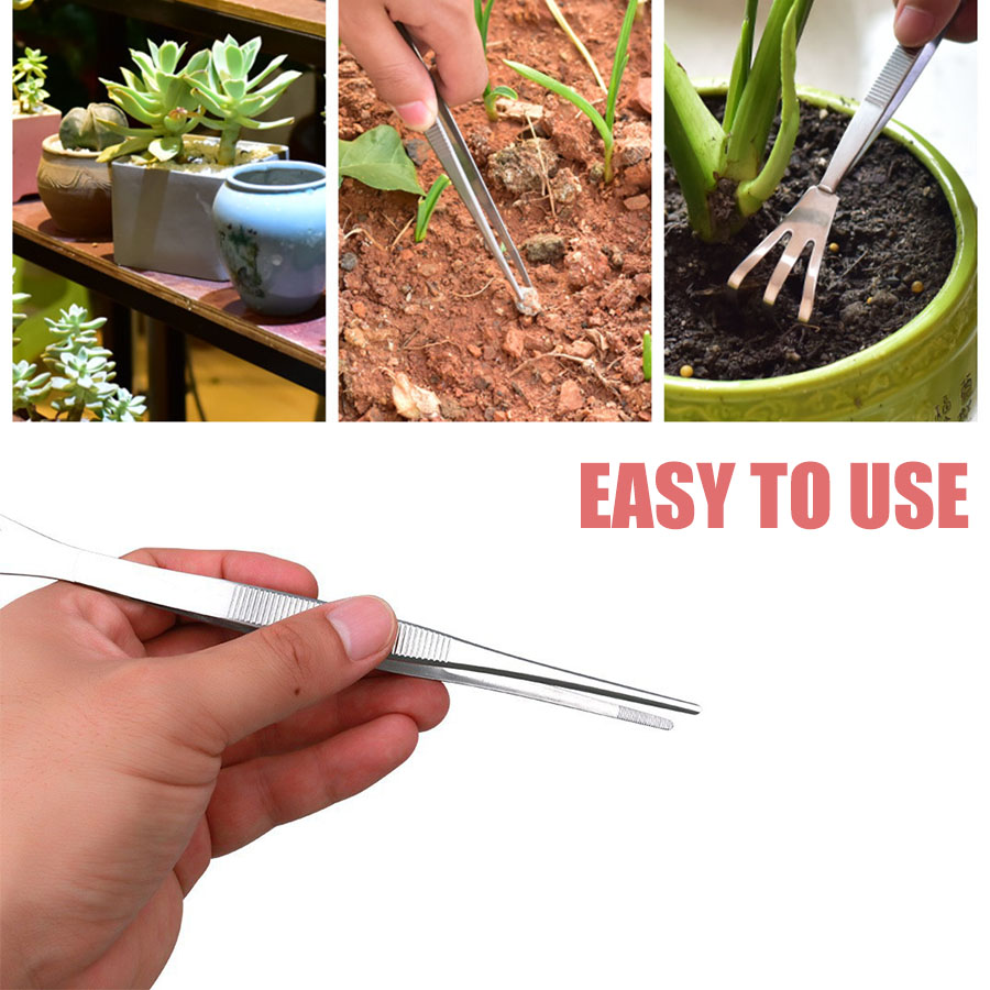 2-in-1 304 Stainless Steel Pro - Bonsai Garden Rake のレビューと価格