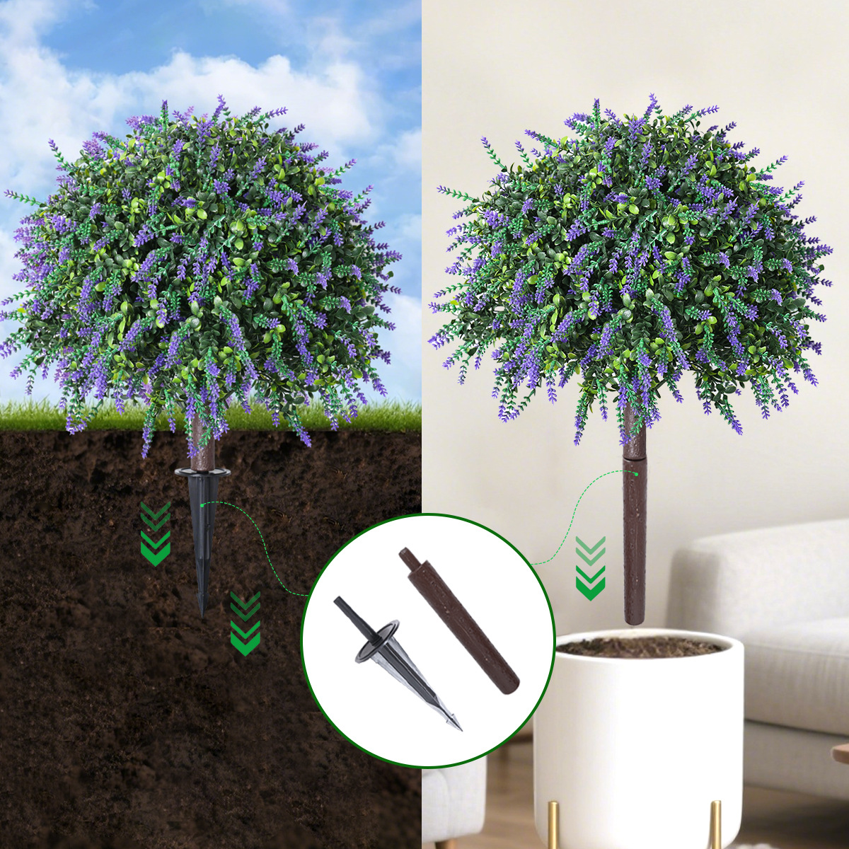 Detachable Simulated Green Pla - Bonsai Garden Kit のレビューと価格