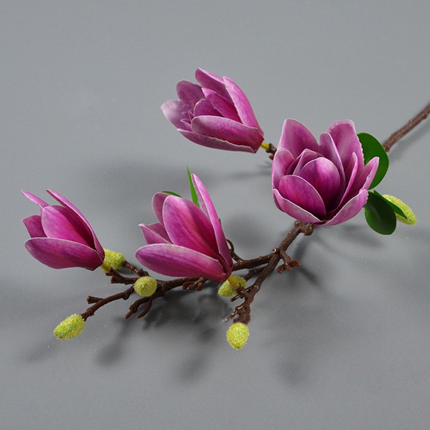 Artificial Flowers Silk Magnol - Bonsai Garden Photos のレビューと価格