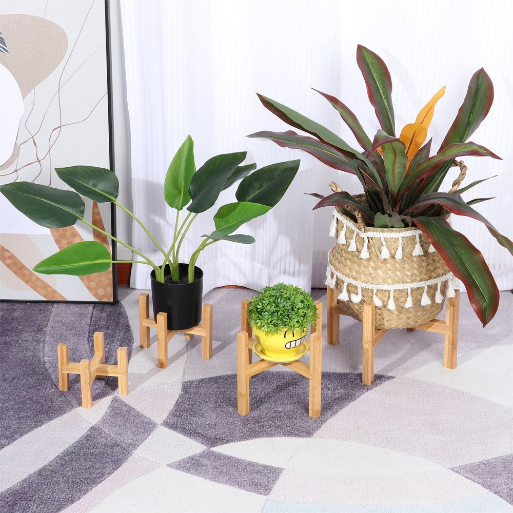 Bamboo Indoor Outdoor Home Dec - Bonsai Garden Display Stands のレビューと価格