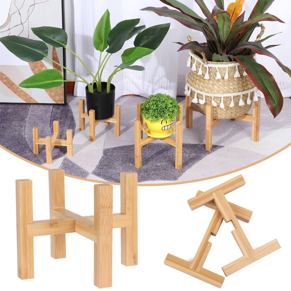 Bamboo Indoor Outdoor Home Dec - Bonsai Garden Display Stands のレビューと価格