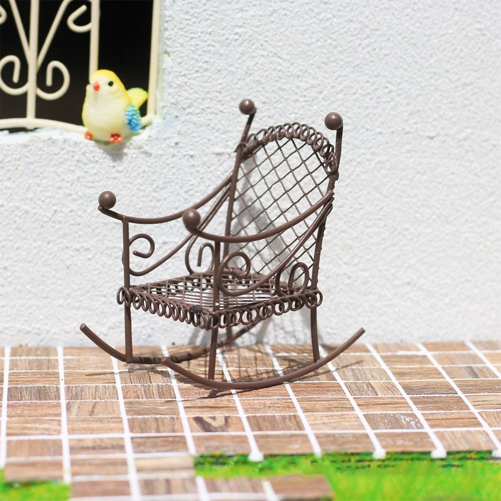 Metal Dollhouse Furniture Desk - Bonsai Garden Photos のレビューと価格