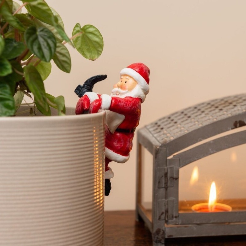 Christmas Santa Snowman Statue - Bonsai Garden Wall のレビューと価格