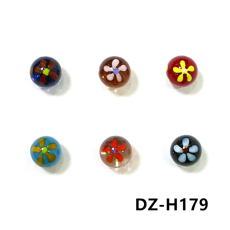 6pcs 16mm Colorful Rare Glass  - Bonsai Garden Chinese Garden のレビューと価格