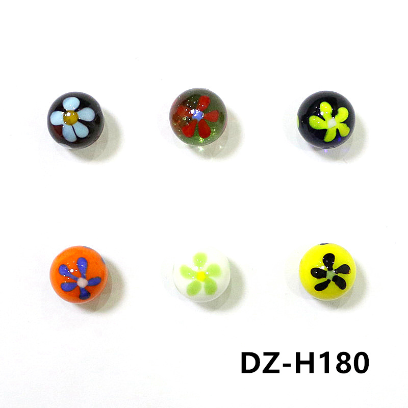 6pcs 16mm Colorful Rare Glass  - Bonsai Garden Chinese Garden のレビューと価格
