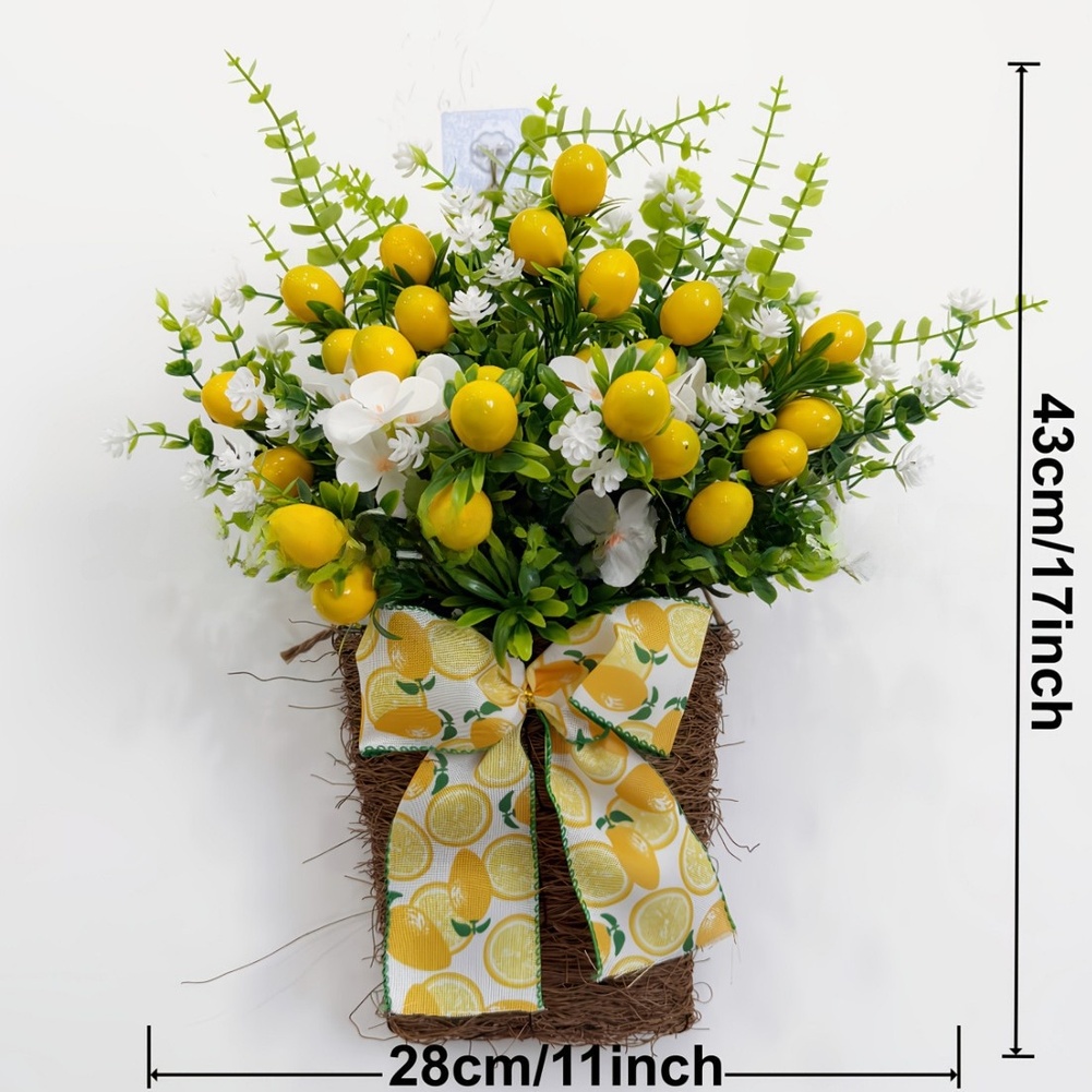 Artificial Lemon Hanging Baske - Bonsai Garden Wall のレビューと価格