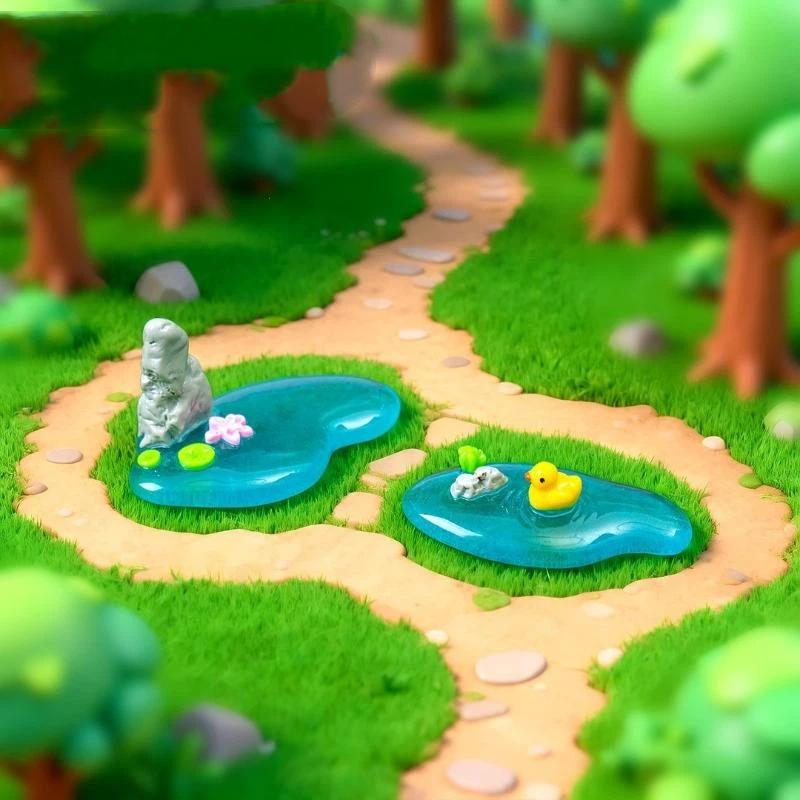 Mini Resin Pond Ornaments With - Bonsai Koi Garden のレビューと価格
