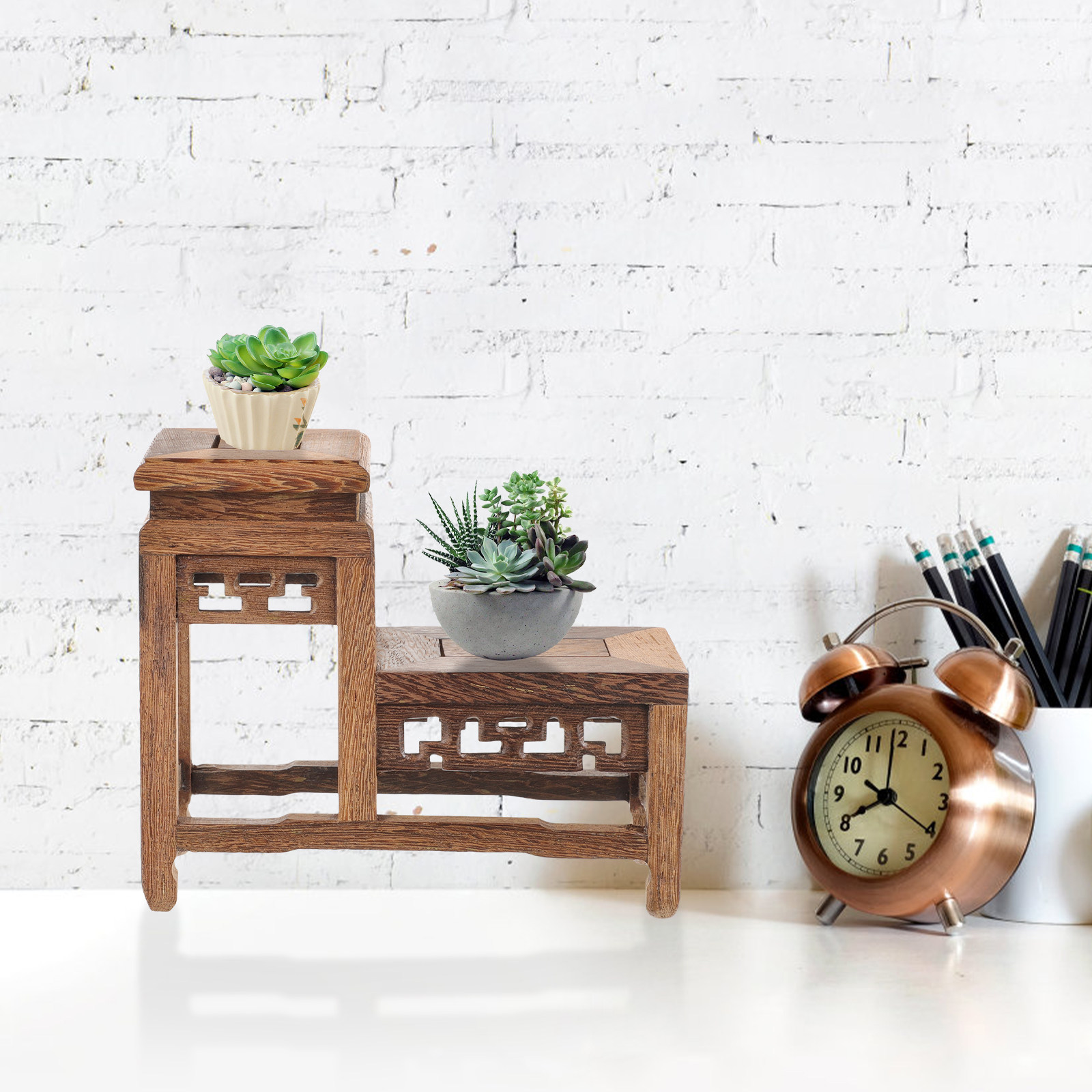 Premium Chickwood Planter Base - Bonsai Garden Display Stands のレビューと価格