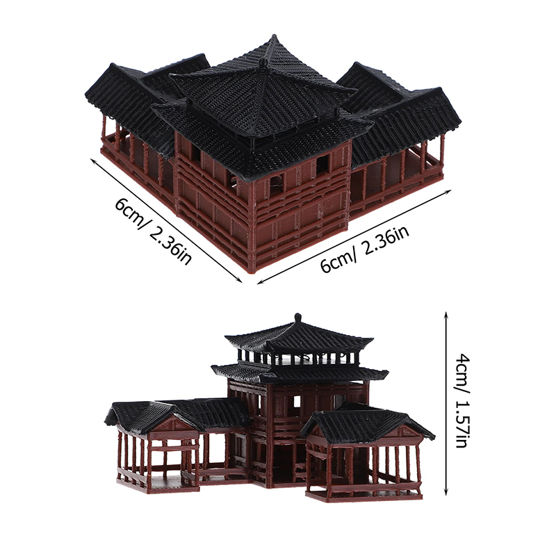 Ancient Building Model Miniatu - Bonsai Garden Chinese Garden のレビューと価格