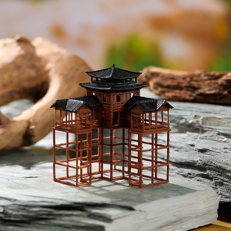 Ancient Building Model Miniatu - Bonsai Garden Chinese Garden のレビューと価格