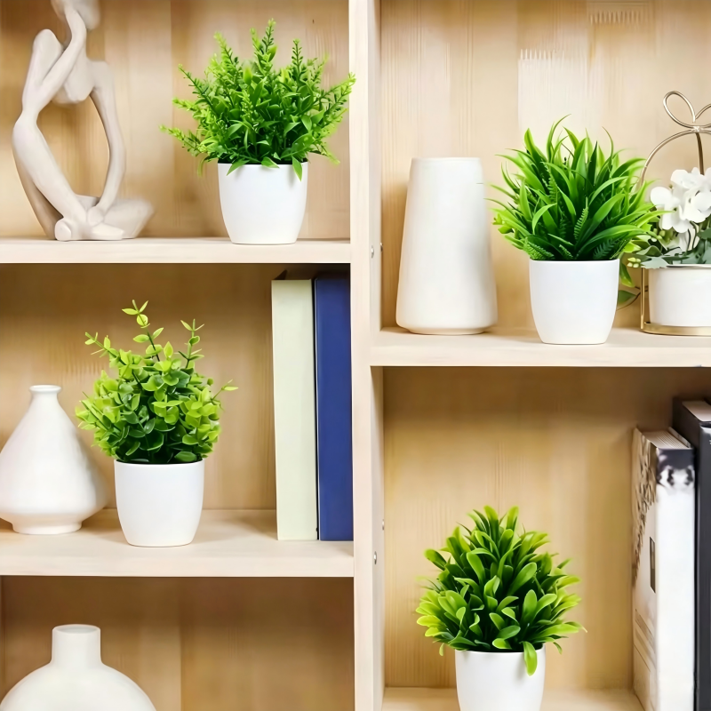 Mini Artificial Potted Plants  - Bonsai Garden Kit のレビューと価格