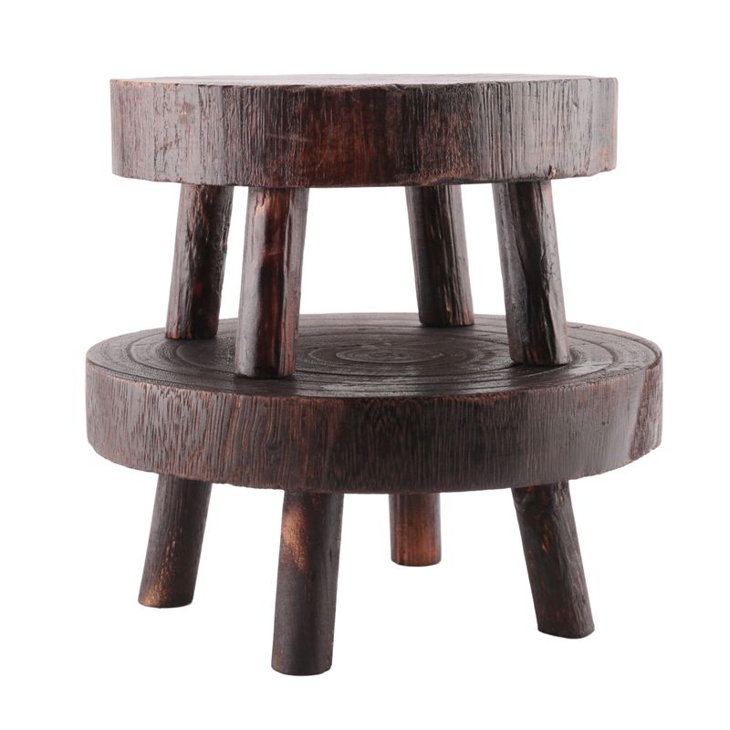 ABVT-2Pcs Mini Wooden Stool Fl - Bonsai Garden Display Stands のレビューと価格