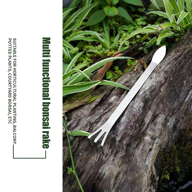 1Pc Stainless Steel Root Rake  - Bonsai Garden Rake のレビューと価格