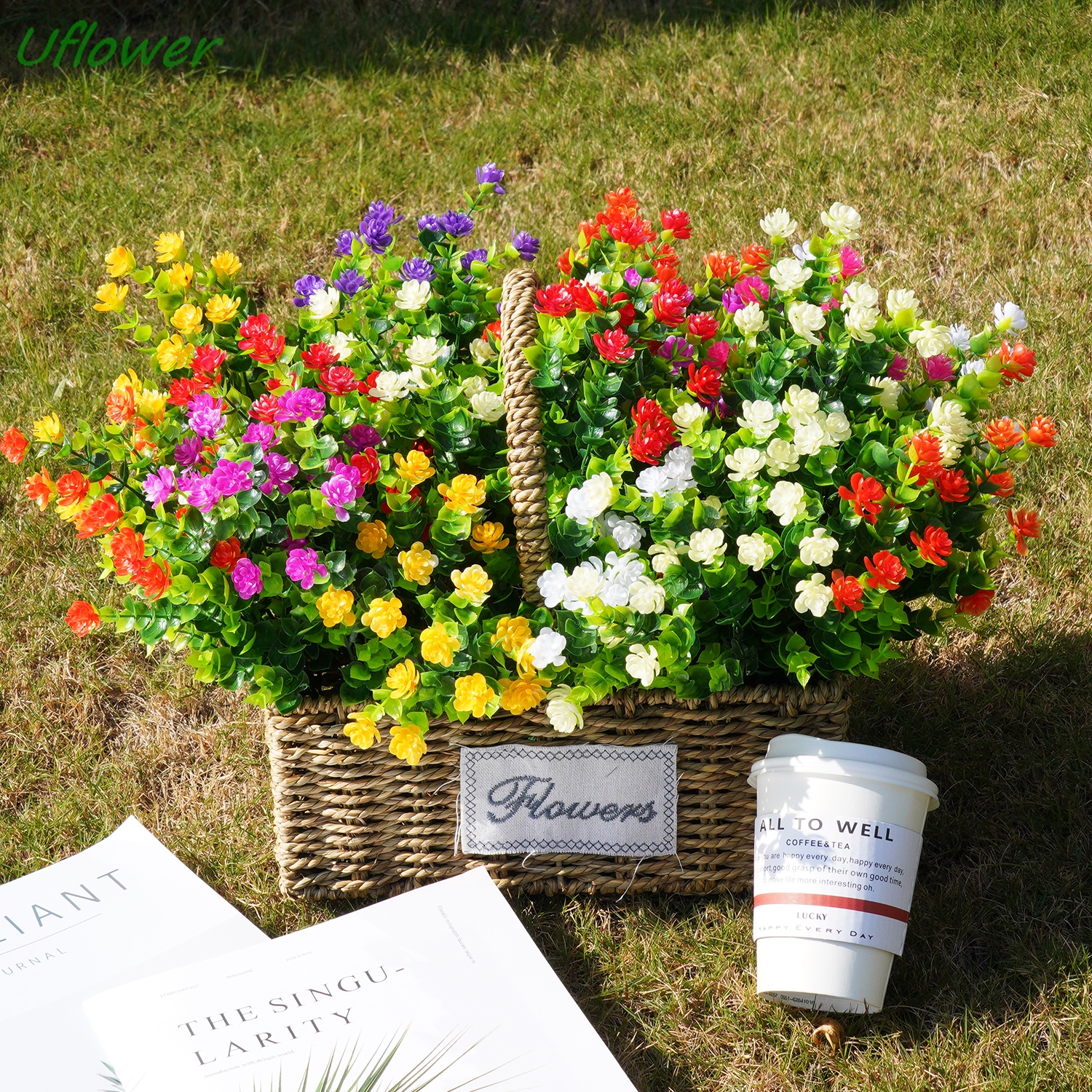 Lotus Plastic Flower Bouquet w - Bonsai Garden Wall のレビューと価格