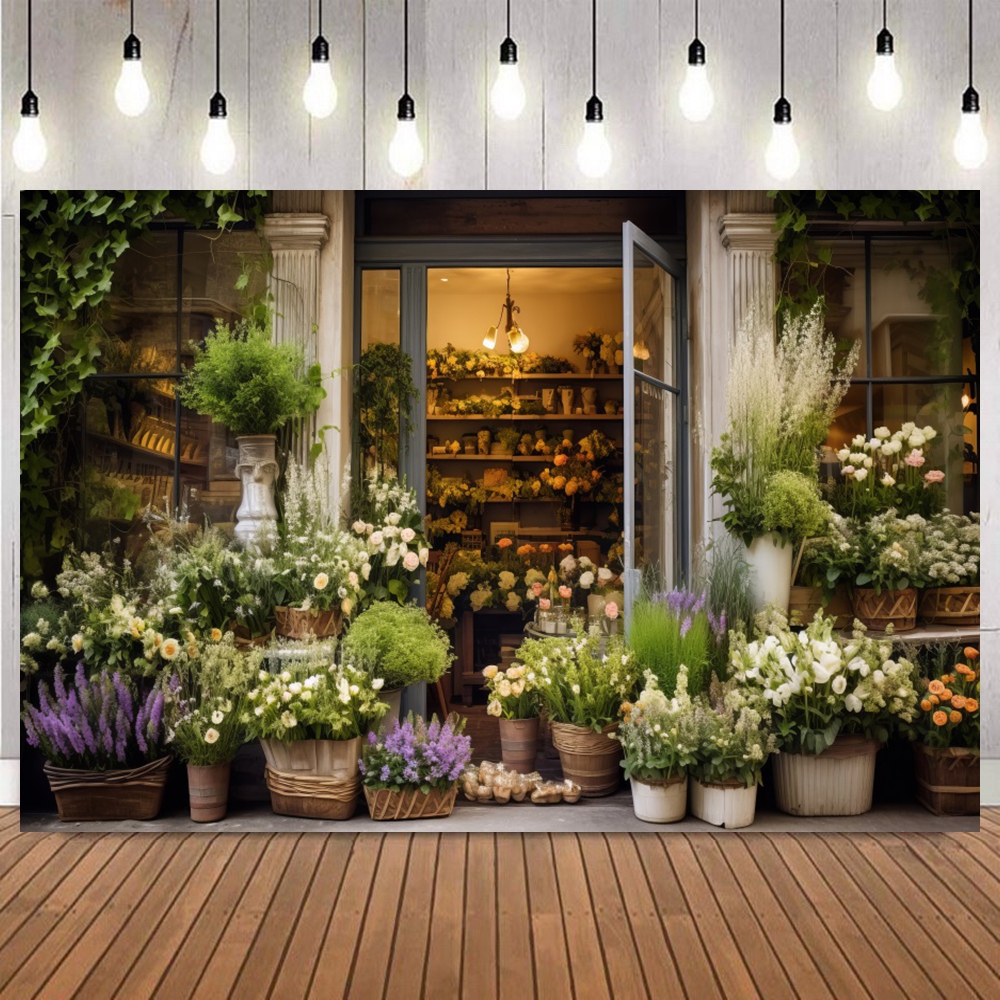 Spring Floral Arch Photo Backd - Bonsai Garden Photos のレビューと価格