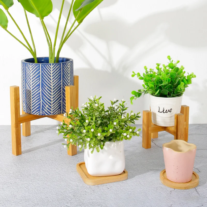 Plant Flower Pot Stand Small D - Bonsai Garden Display Stands のレビューと価格
