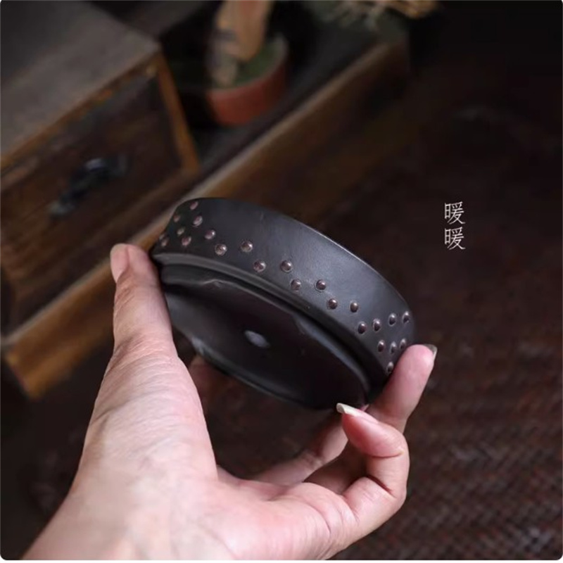 Ceramic Round Bonsai Pot, Drum - Bonsai Garden Chinese Garden のレビューと価格