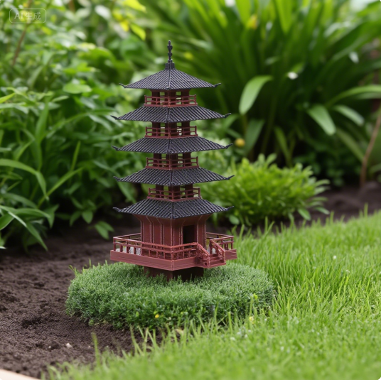 Garden Aquarium Bonsai Decor M - Bonsai Garden Chinese Garden のレビューと価格