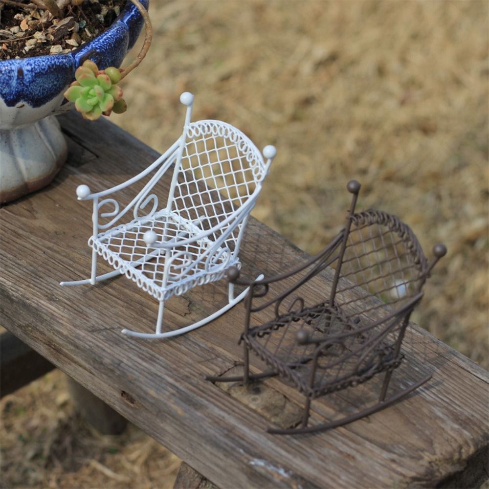 Metal Dollhouse Furniture Whit - Bonsai Garden Photos のレビューと価格