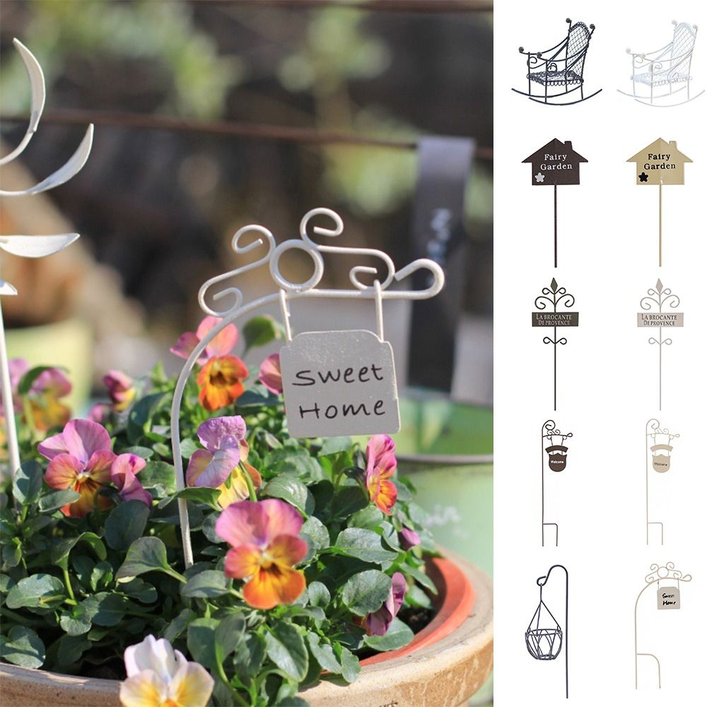 Metal Dollhouse Furniture Whit - Bonsai Garden Photos のレビューと価格