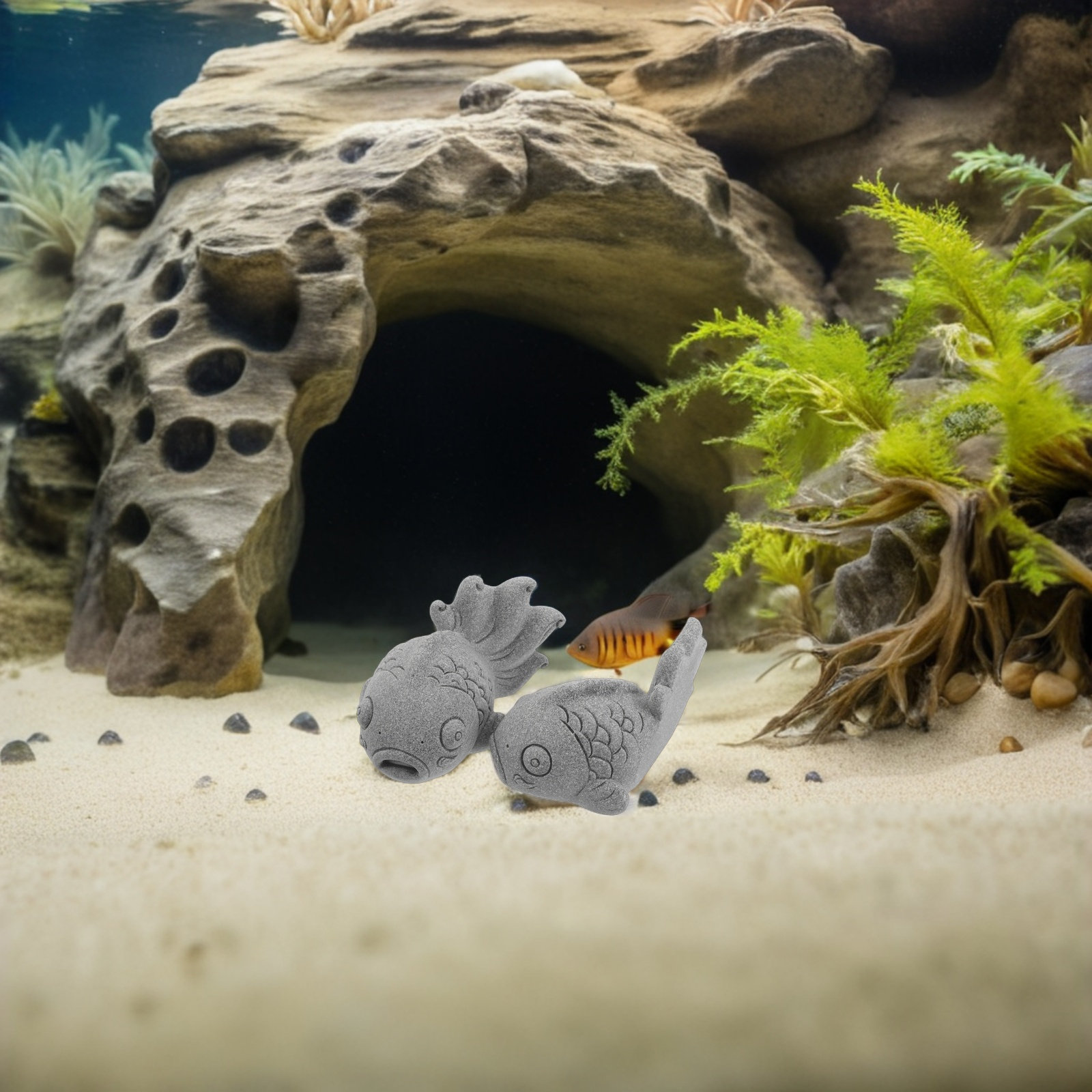 2Pcs Realistic Koi Fish Garden - Bonsai Koi Garden のレビューと価格