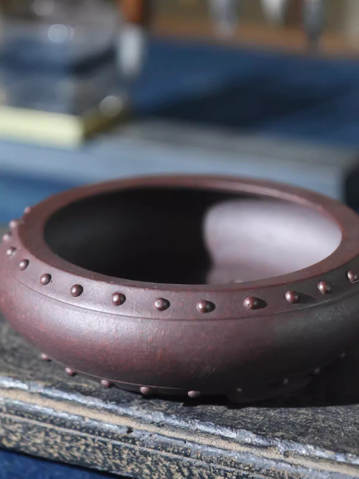 Ceramic Circle Bonsai Pot, Mad - Bonsai Garden Chinese Garden のレビューと価格