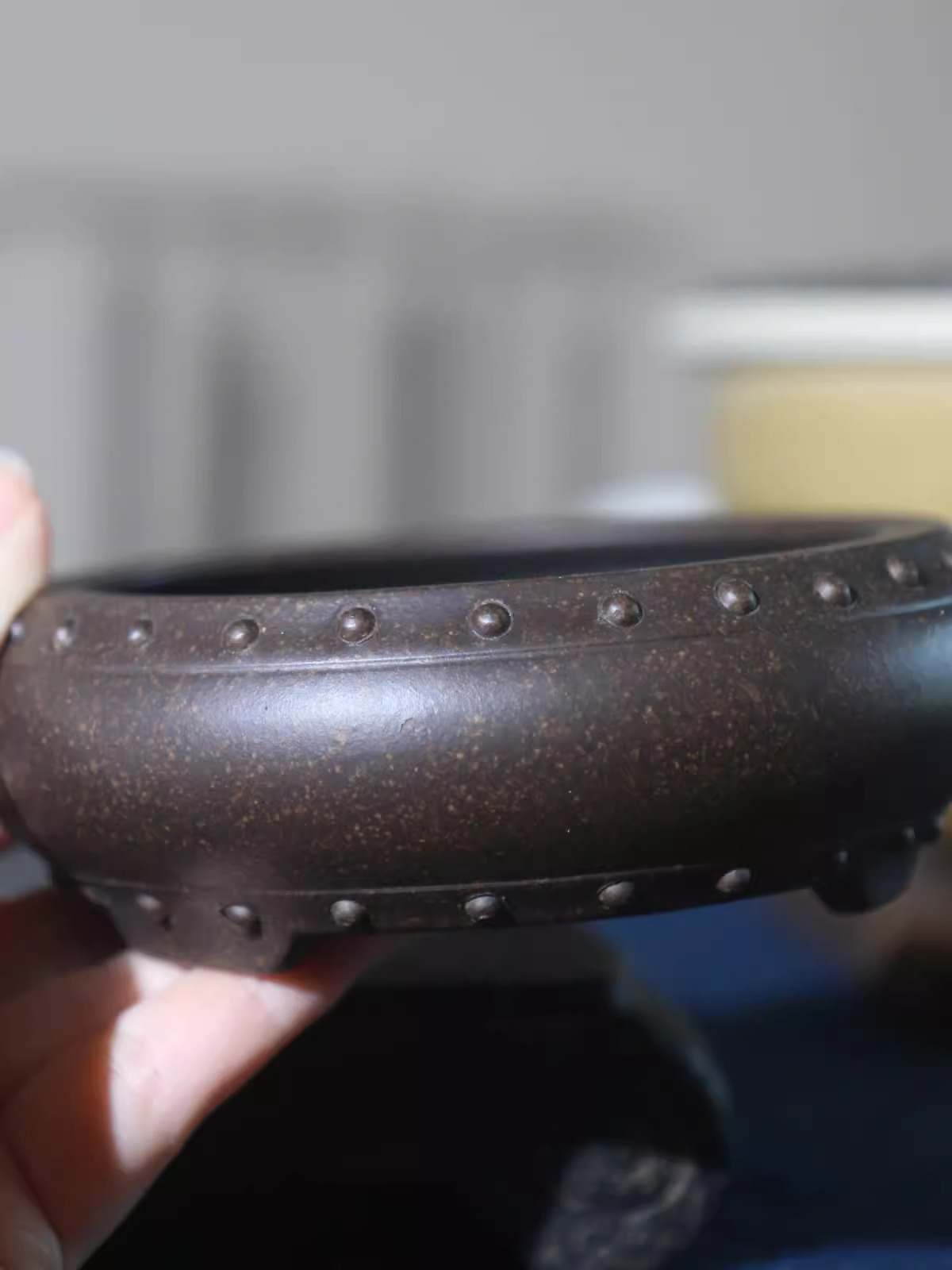 Ceramic Circle Bonsai Pot, Mad - Bonsai Garden Chinese Garden のレビューと価格