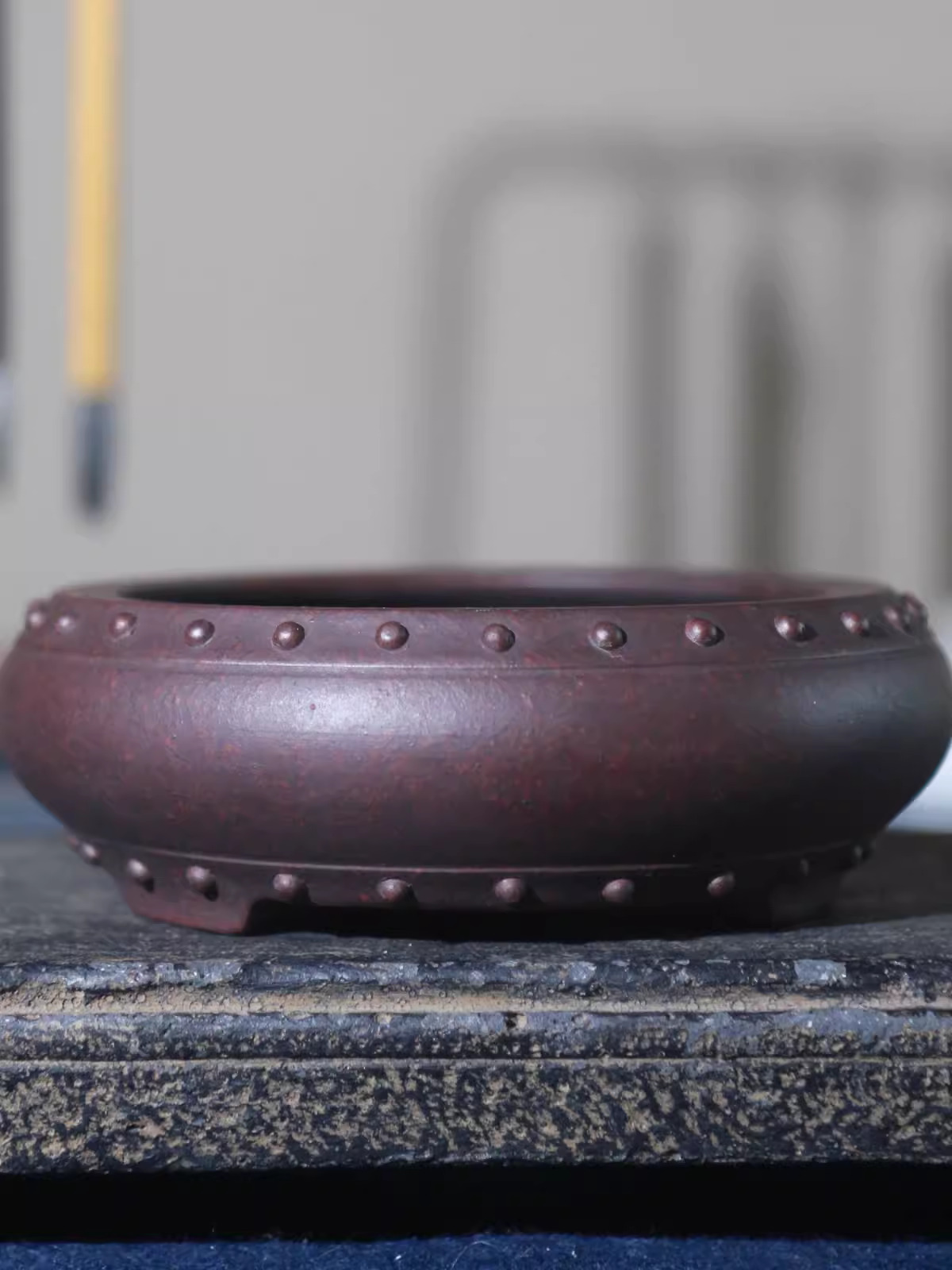 Ceramic Circle Bonsai Pot, Mad - Bonsai Garden Chinese Garden のレビューと価格