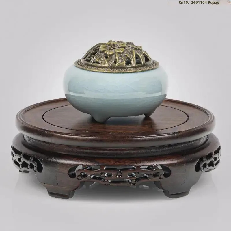 Ebony Wood Round Table Crafts  - Bonsai Garden Display Stands のレビューと価格