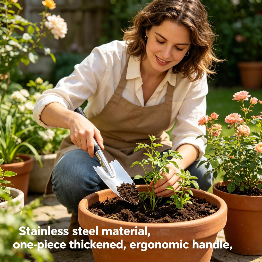 Stainless Steel Gardening Shov - Bonsai Garden Rake のレビューと価格