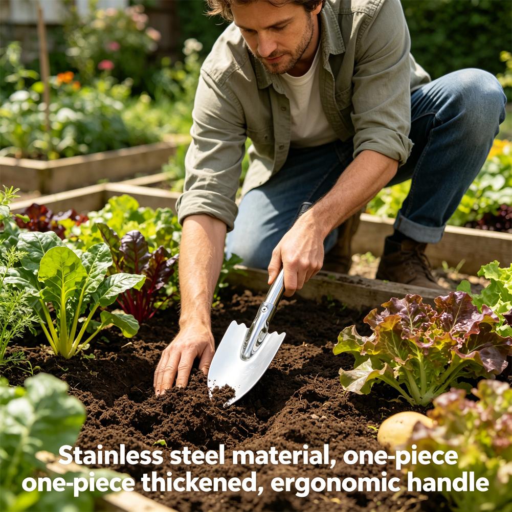 Stainless Steel Gardening Shov - Bonsai Garden Rake のレビューと価格