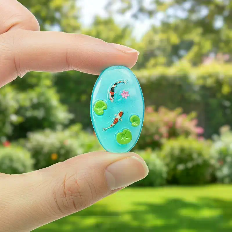 Mini Resin Pond Ornaments With - Bonsai Koi Garden のレビューと価格