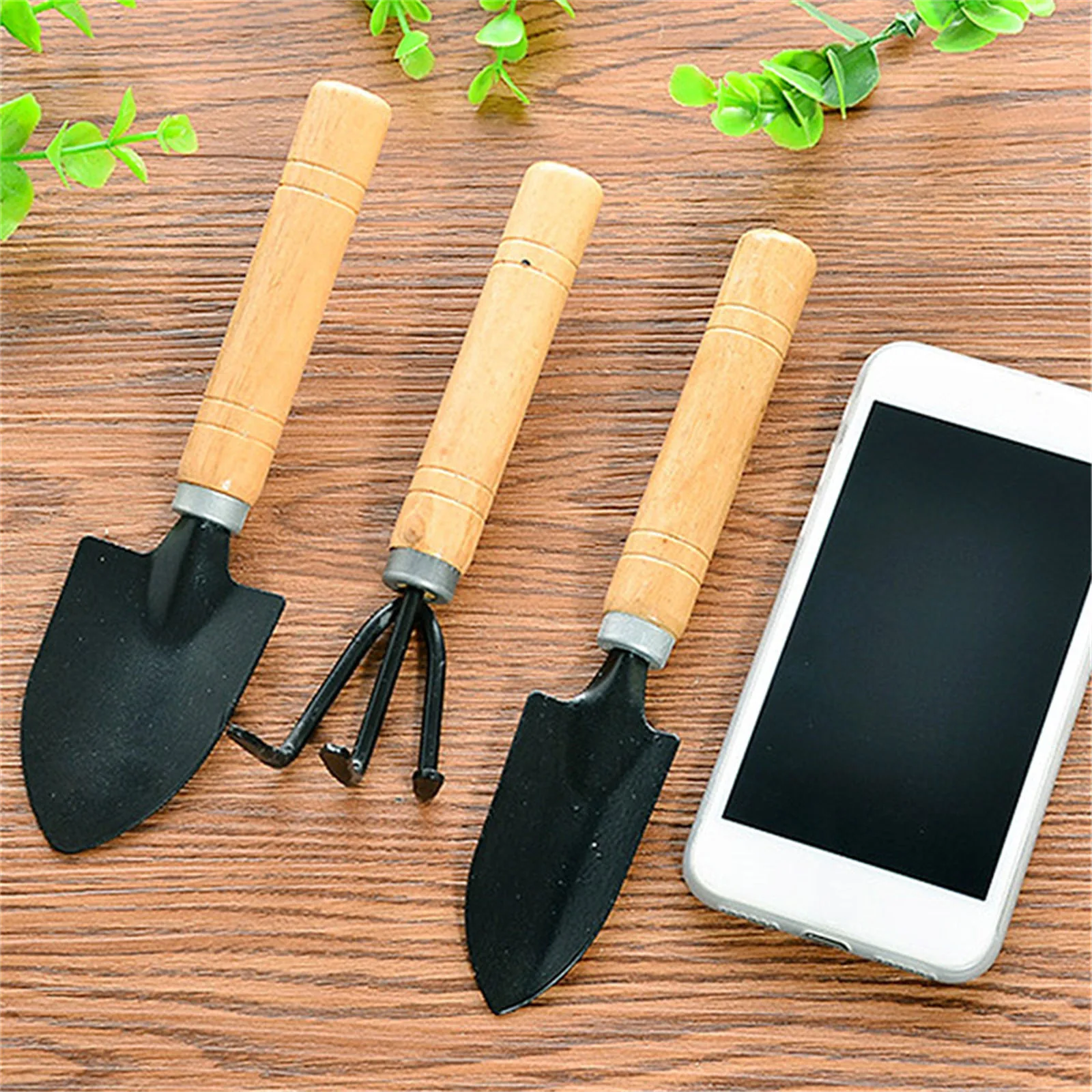 3-Piece Mini Garden Tools Set, - Bonsai Garden Rake のレビューと価格