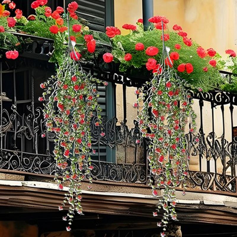 Simulated Flowers Ivy Vines Wa - Bonsai Garden Wall のレビューと価格