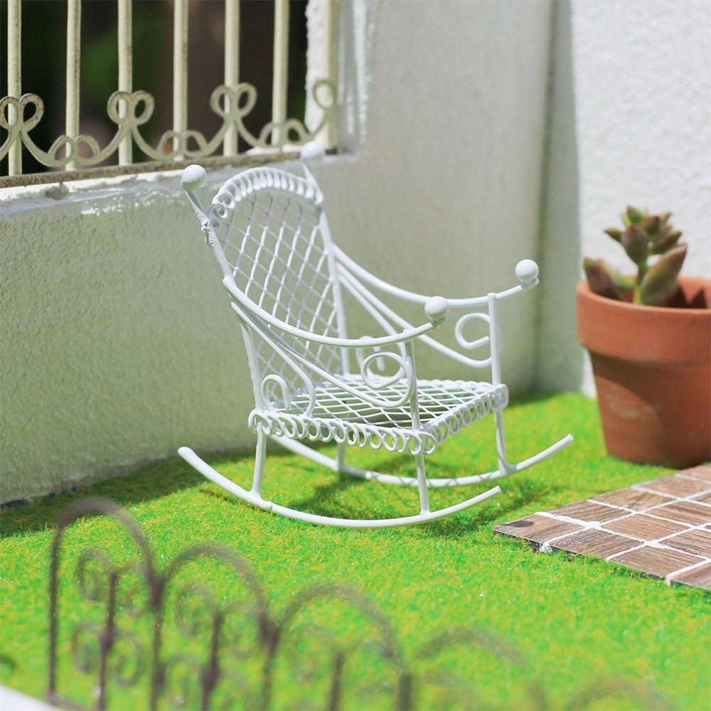 Metal Dollhouse Furniture Whit - Bonsai Garden Photos のレビューと価格