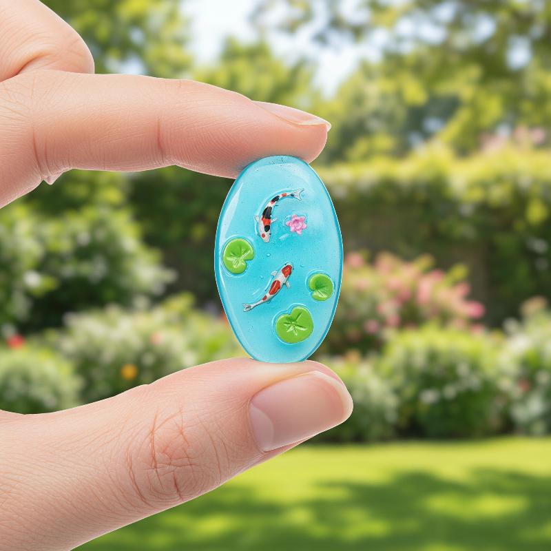 Mini Resin Pond Ornaments With - Bonsai Garden Design のレビューと価格