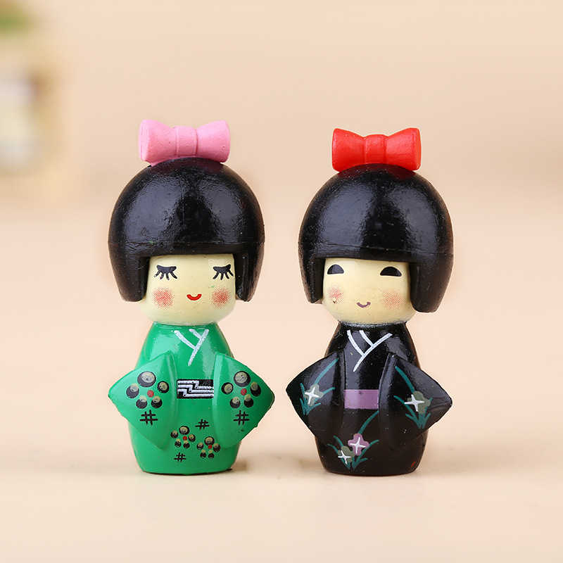 New Japanese Cute Girl Figurin - Bonsai Garden Chinese Garden のレビューと価格