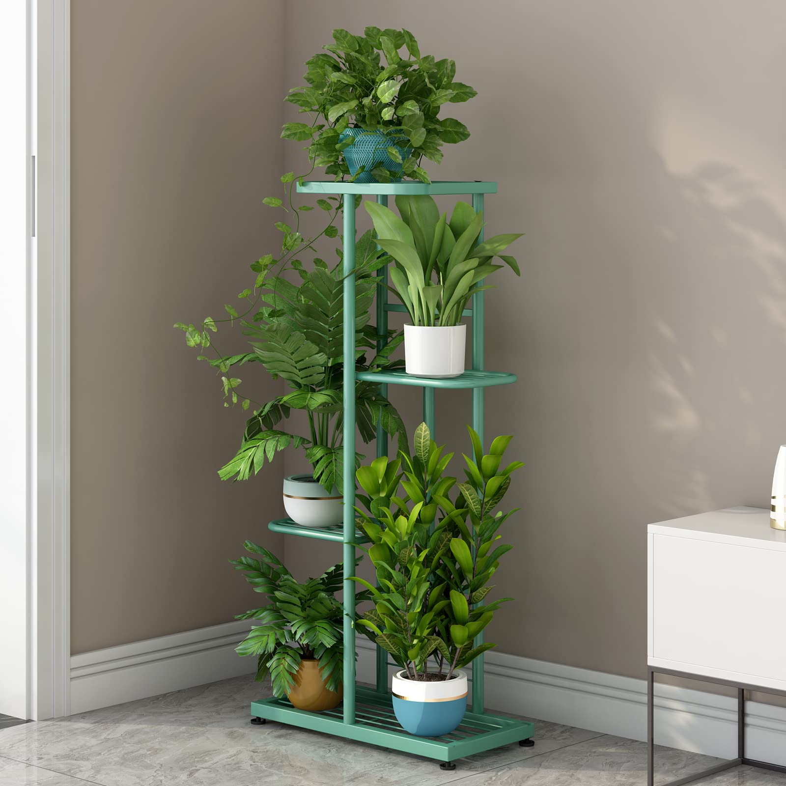 Modern Metal Plant Stand 4 Tie - Bonsai Garden Display Stands のレビューと価格