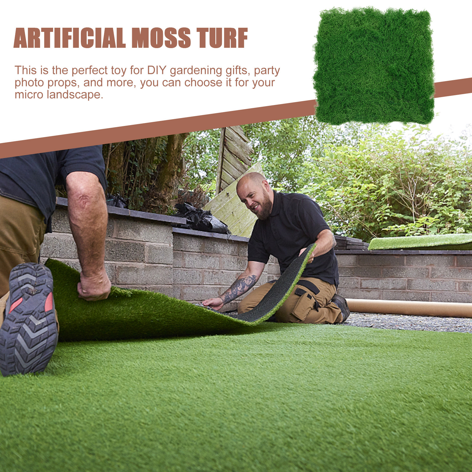 Artificial Moss Simulation Pad - Bonsai Garden Photos のレビューと価格