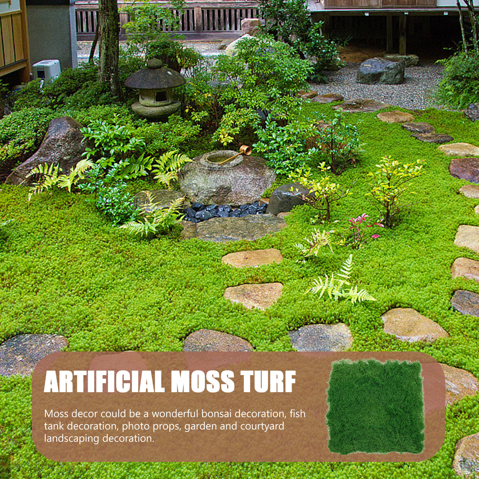 Artificial Moss Simulation Pad - Bonsai Garden Photos のレビューと価格