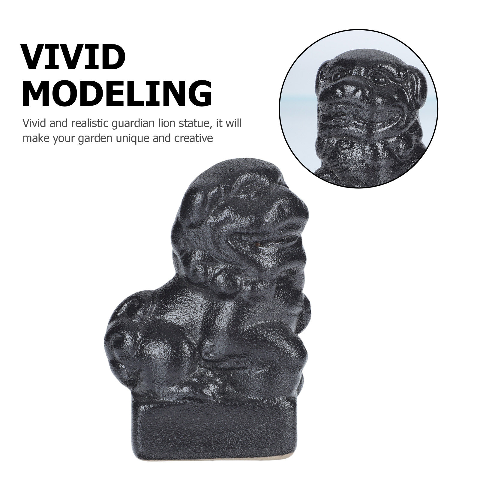 2Pcs Small Chinese Style Guard - Bonsai Garden Chinese Garden のレビューと価格