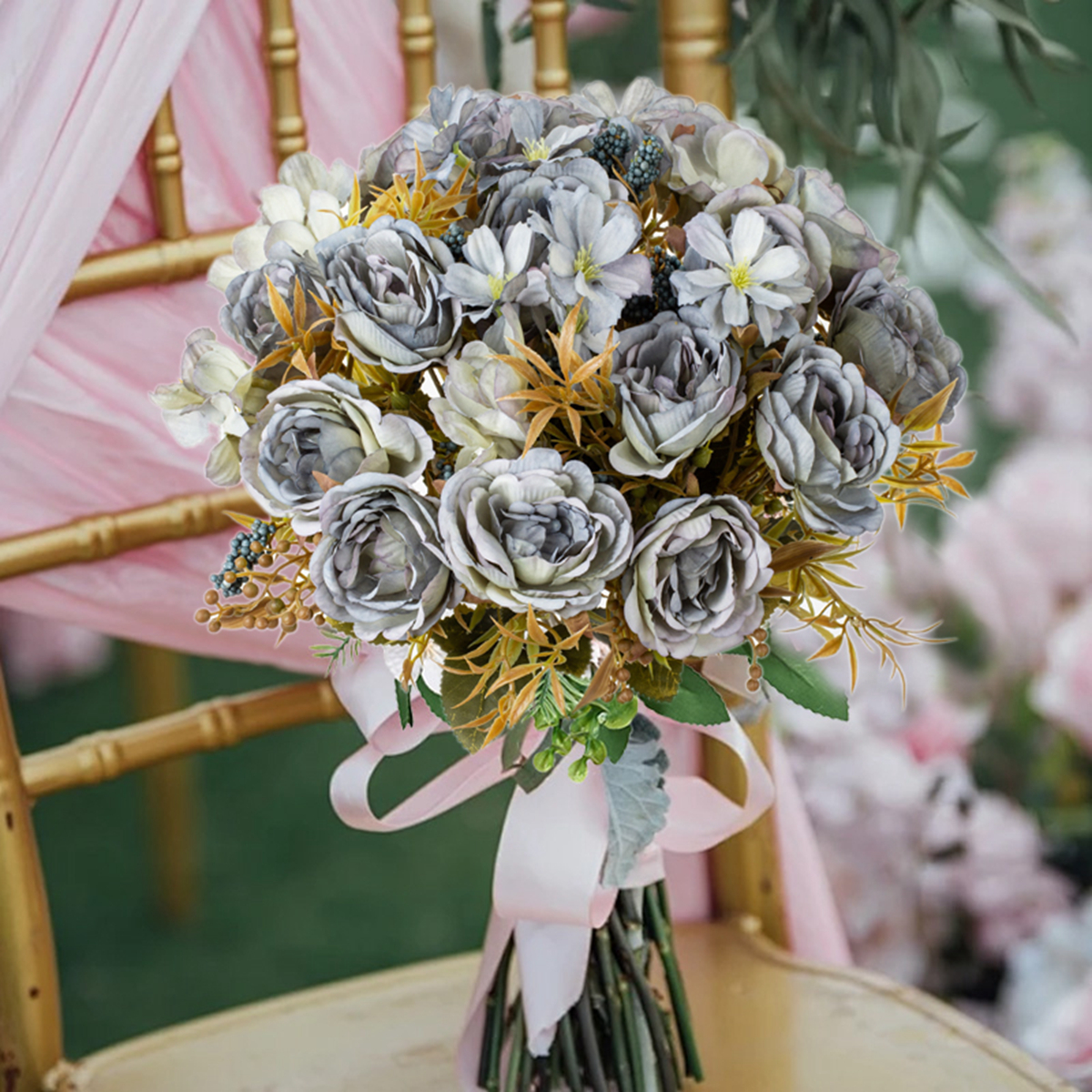 Artificial Flower Silk Rose Pe - Bonsai Garden Wall のレビューと価格